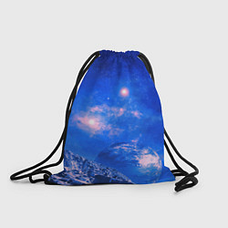 Рюкзак-мешок Бескрайний космос, цвет: 3D-принт
