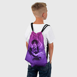 Рюкзак-мешок Стильная wednesday, цвет: 3D-принт — фото 2
