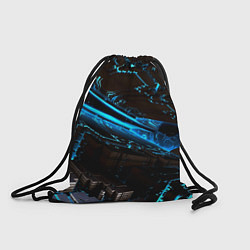 Рюкзак-мешок Digital space abstraction, цвет: 3D-принт