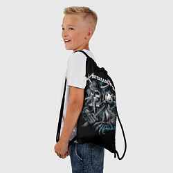 Рюкзак-мешок Metallica - Викинг, цвет: 3D-принт — фото 2