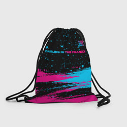 Рюкзак-мешок Darling in the FranXX - neon gradient: символ свер, цвет: 3D-принт
