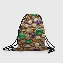 Рюкзак-мешок Россыпь драгоценностей, цвет: 3D-принт