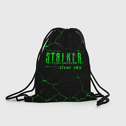 Рюкзак-мешок Stalker radiation art, цвет: 3D-принт