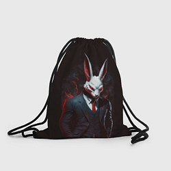 Рюкзак-мешок Devil rabbit, цвет: 3D-принт