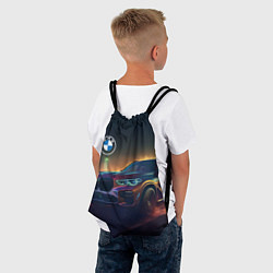 Рюкзак-мешок BMW midjourney, цвет: 3D-принт — фото 2
