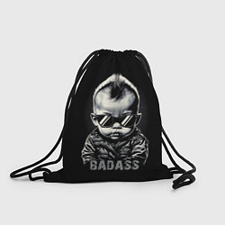 Рюкзак-мешок Badass, цвет: 3D-принт