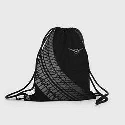 Рюкзак-мешок UAZ tire tracks, цвет: 3D-принт