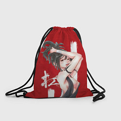 Рюкзак-мешок Yuzuriha, цвет: 3D-принт