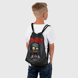 Рюкзак-мешок Барт Симпсон зомби, цвет: 3D-принт — фото 2