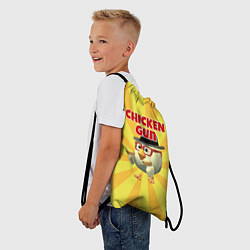 Рюкзак-мешок Chicken Gun с пистолетами, цвет: 3D-принт — фото 2
