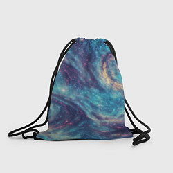 Рюкзак-мешок Путеводная звезда в космосе, цвет: 3D-принт