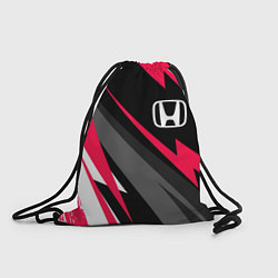 Рюкзак-мешок Honda fast lines, цвет: 3D-принт