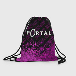 Рюкзак-мешок Portal pro gaming: символ сверху, цвет: 3D-принт