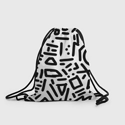 Рюкзак-мешок Текстура паттерн, цвет: 3D-принт
