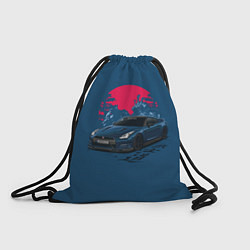 Рюкзак-мешок Nissan GTR Godzilla, цвет: 3D-принт