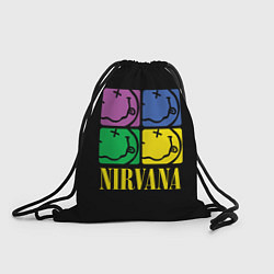Мешок для обуви NIRVANA - смайлы