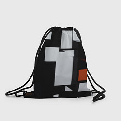 Рюкзак-мешок Прямоугольники и темнота, цвет: 3D-принт