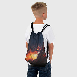 Рюкзак-мешок Взрыв галактики, цвет: 3D-принт — фото 2