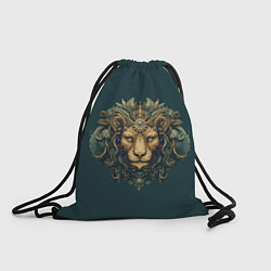 Рюкзак-мешок Механический лев, цвет: 3D-принт