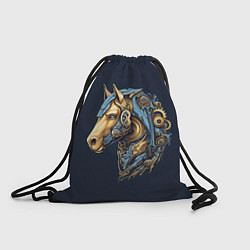 Рюкзак-мешок Механический конь, цвет: 3D-принт