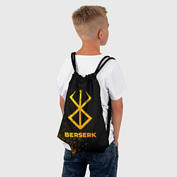 Рюкзак-мешок Berserk - gold gradient, цвет: 3D-принт — фото 2