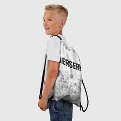 Рюкзак-мешок Berserk glitch на светлом фоне: символ сверху, цвет: 3D-принт — фото 2