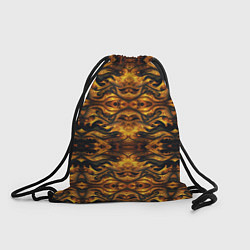 Рюкзак-мешок Огонь дракона абстракция, цвет: 3D-принт