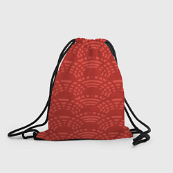 Рюкзак-мешок Абстракция в китайском стиле, цвет: 3D-принт