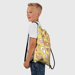 Рюкзак-мешок Вкусняшка, цвет: 3D-принт — фото 2