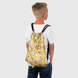 Рюкзак-мешок Вкусняшка, цвет: 3D-принт — фото 2