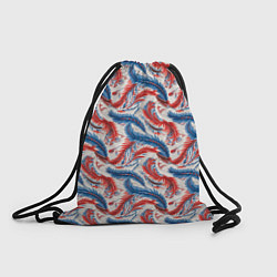 Рюкзак-мешок Русский орнамент, цвет: 3D-принт