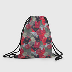 Рюкзак-мешок Документы Советского Союза, цвет: 3D-принт