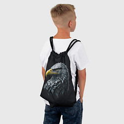 Рюкзак-мешок Орёл от нейросети, цвет: 3D-принт — фото 2