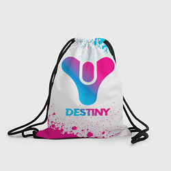 Рюкзак-мешок Destiny neon gradient style, цвет: 3D-принт