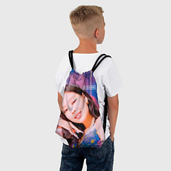 Рюкзак-мешок BlackPink Gorgeous Jennie, цвет: 3D-принт — фото 2