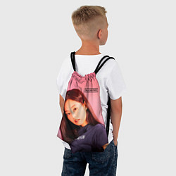 Рюкзак-мешок Jennie Blackpink kpop, цвет: 3D-принт — фото 2