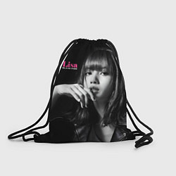 Мешок для обуви Blackpink Lisa in leather jacket