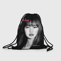 Рюкзак-мешок Blackpink Lisa Portrait, цвет: 3D-принт