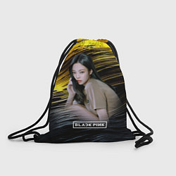 Рюкзак-мешок Blackpink Jennie, цвет: 3D-принт