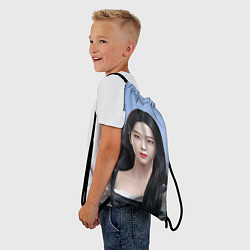 Рюкзак-мешок Джису Блэкпинк, цвет: 3D-принт — фото 2