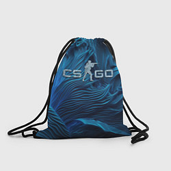 Рюкзак-мешок CS GO ice logo, цвет: 3D-принт