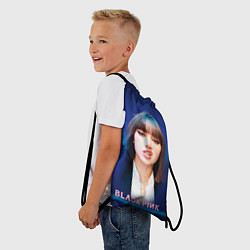 Рюкзак-мешок Lisa Blackpink, цвет: 3D-принт — фото 2