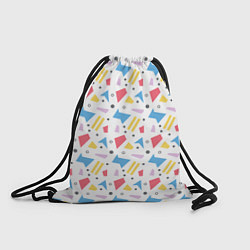 Рюкзак-мешок Bright figures, цвет: 3D-принт