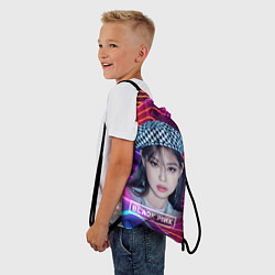 Рюкзак-мешок Jennie neon, цвет: 3D-принт — фото 2
