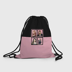 Мешок для обуви Черно-розовые K-pop группа