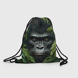 Рюкзак-мешок Горилла в джунгях, цвет: 3D-принт