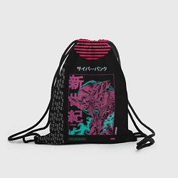 Рюкзак-мешок Евангелион Ева 01, цвет: 3D-принт