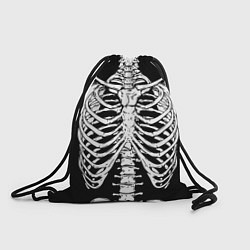 Рюкзак-мешок Skeleton ribs, цвет: 3D-принт