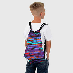 Рюкзак-мешок Наляпистые краски, цвет: 3D-принт — фото 2