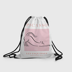 Рюкзак-мешок Кот - Пабло Пикассо, цвет: 3D-принт